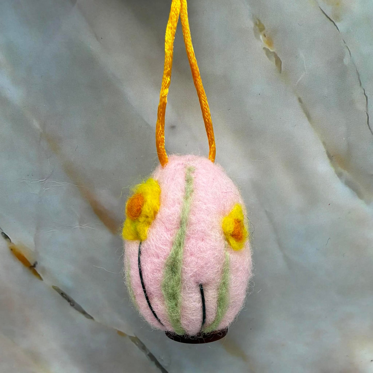 Handmade Hanging Eggs | Easter | Needle Felting