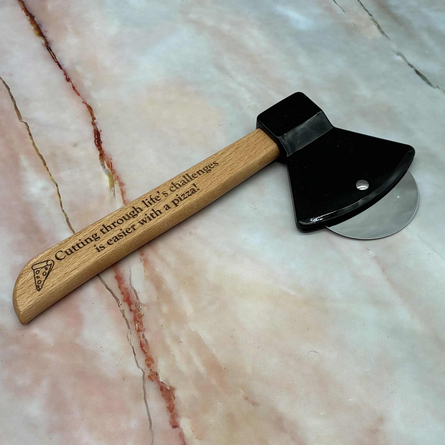 Pizza Axe | Laser Etched | Various Designs