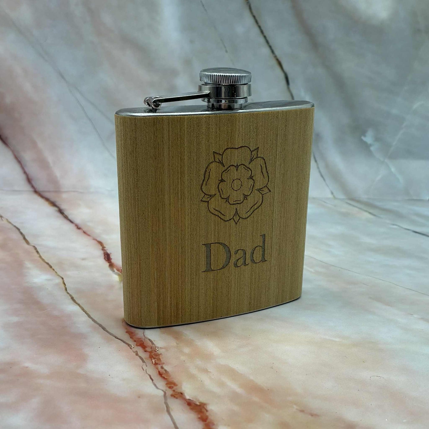 Hip Flasks | Laser Etched | 3 Designs