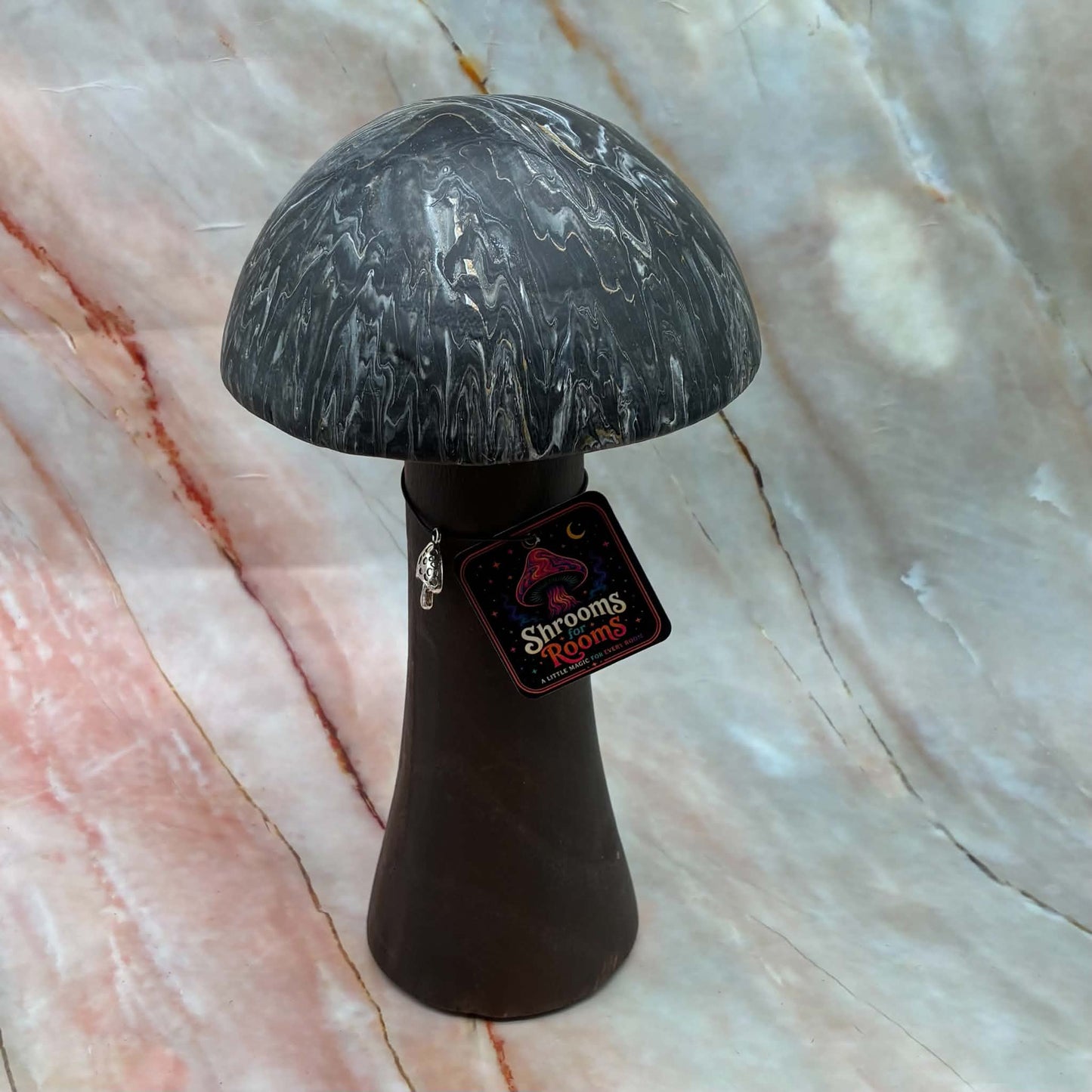 MonsterShroom | Freestanding Mushroom Decoration | Wood & Acrylic Paint