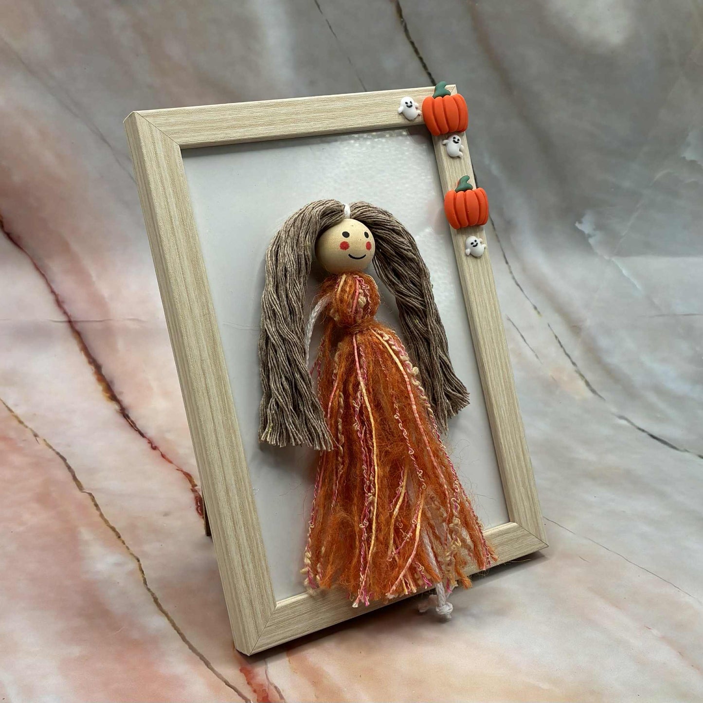 Macrame Fairy Picture | Halloween Themed