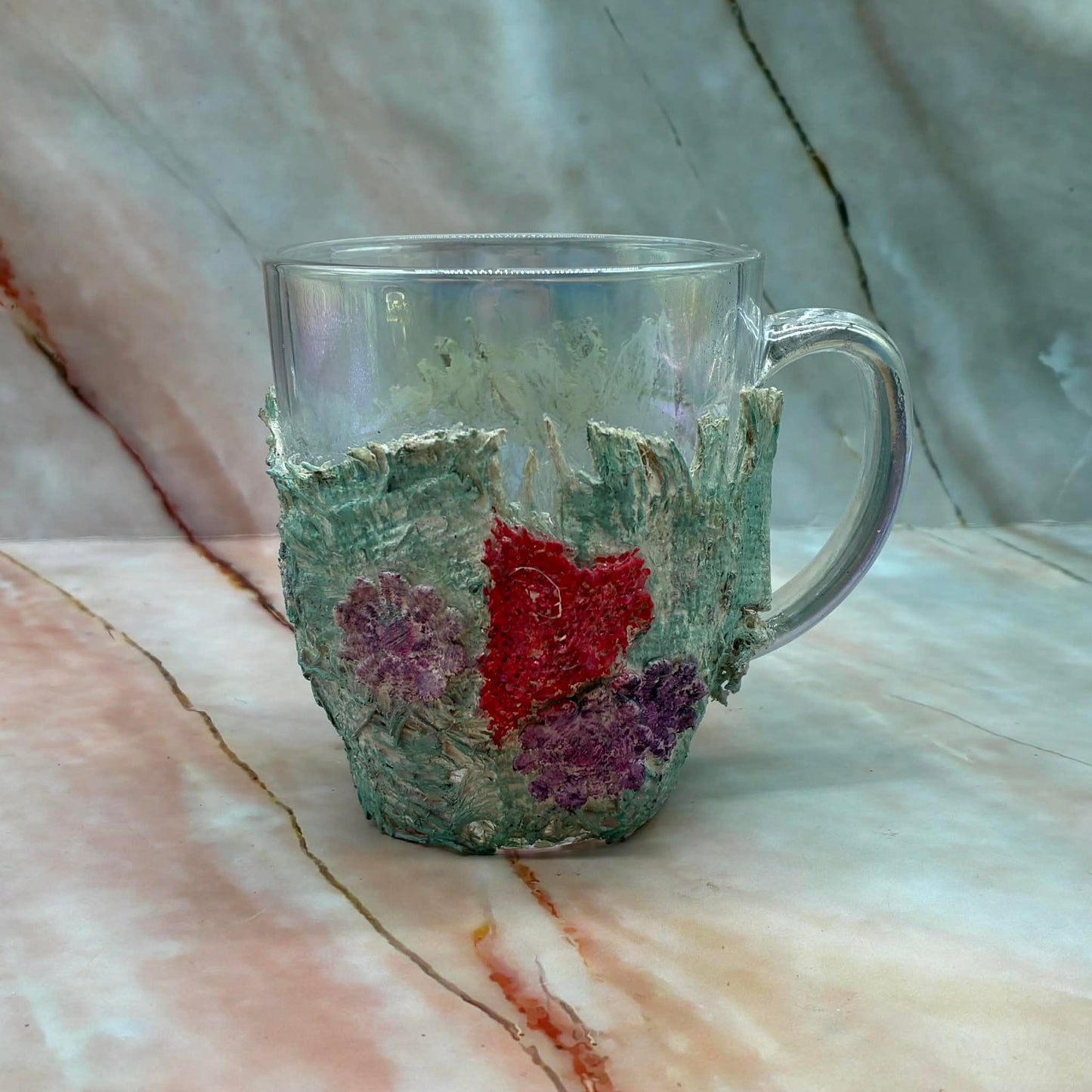 Hand Painted Glass Mugs | Various Styles