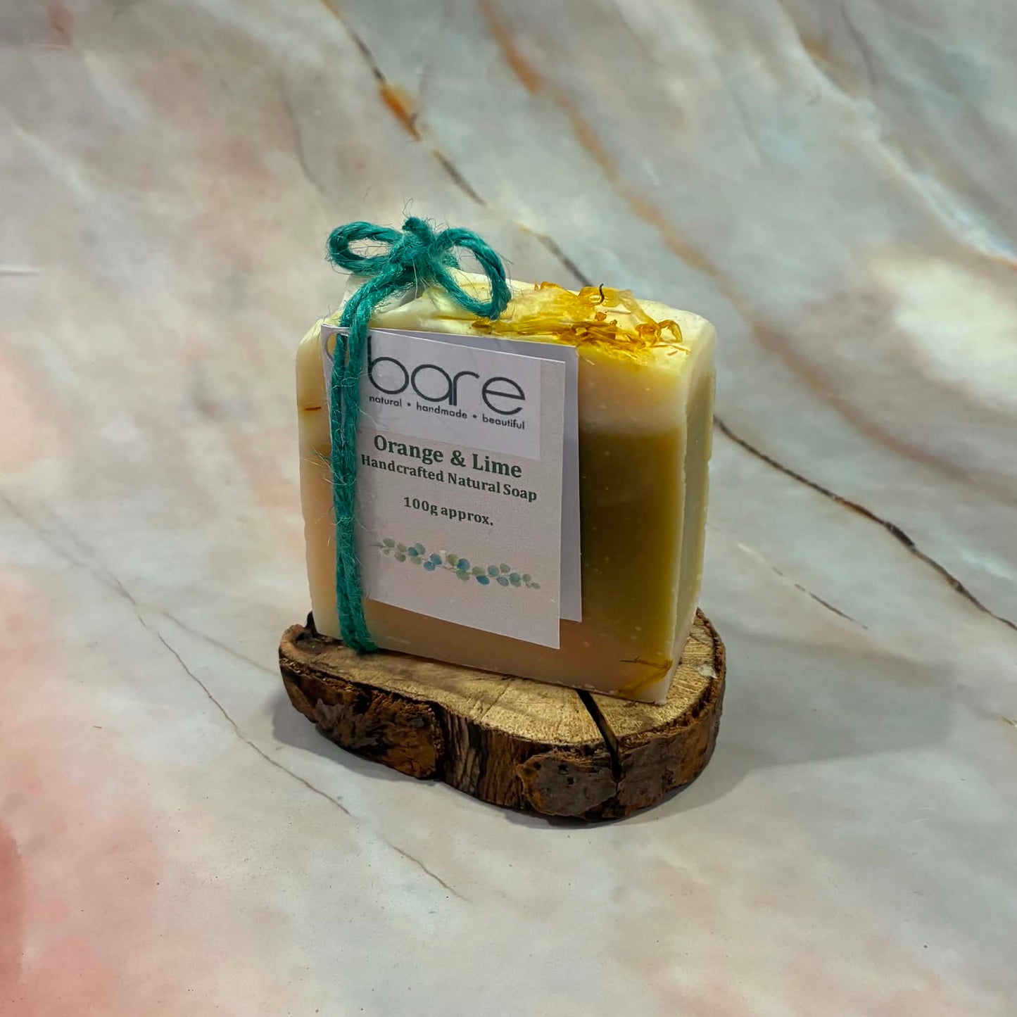 Orange & Lime | Handmade Natural Soap | Perfect for Refreshing & Energising Skin