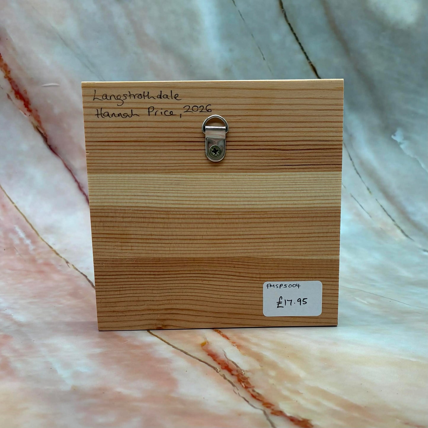 Langstrothdale | Original Painting | Acrylic on Wood | 5 x 5 inch
