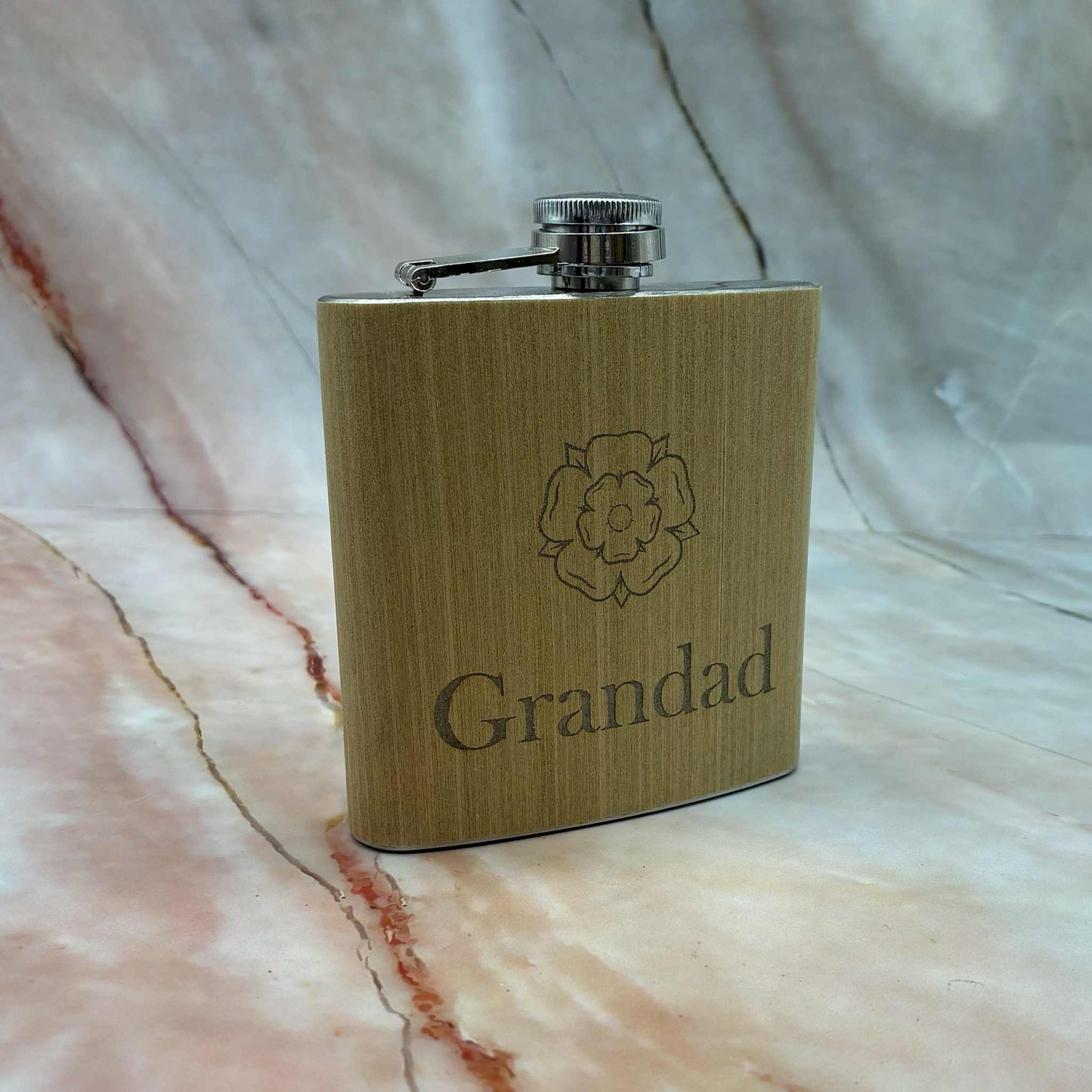 Hip Flasks | Laser Etched | 3 Designs