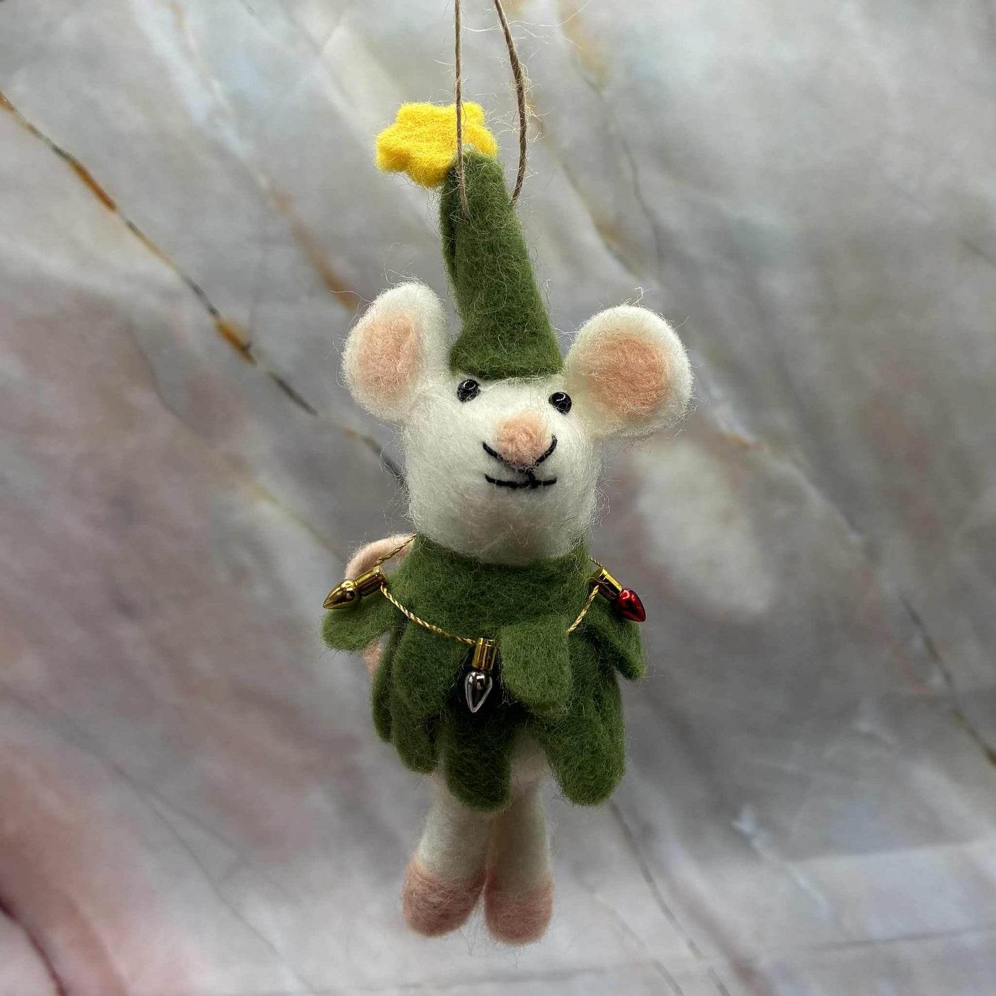 Felted Christmas Tree Decorations | Various Designs