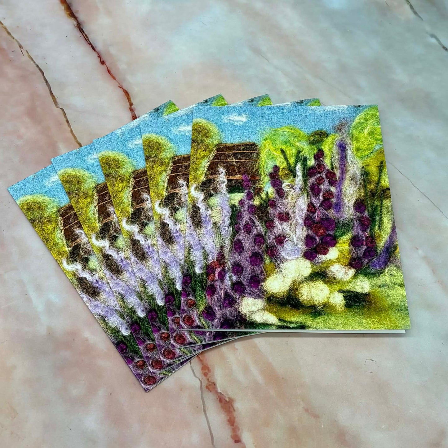 Multipack of Cards | Needle Felted Prints | Various Designs