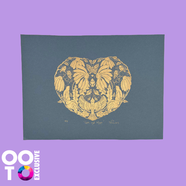 Love & Hope | Variable Edition Lino Prints | Various Styles