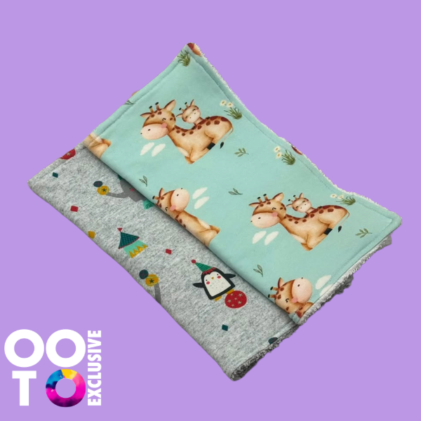 Reuseable Baby Wipes | Pack of 2 | Various Designs