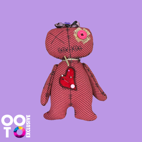 Voodoo Dolly | Hand Sewn | Fabric Gothic Decoration