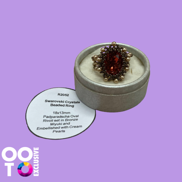 Swarovski Crystal Beaded Rings | Choose Your Favourite!