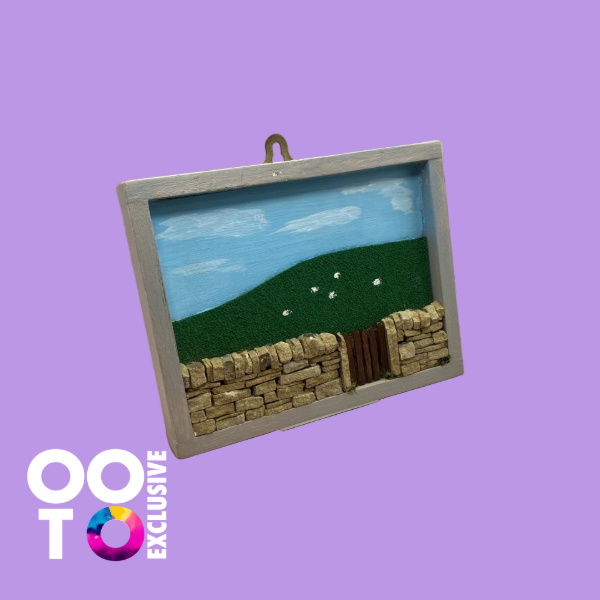 Miniture Dry Stone Wall Pictures | 3 Designs