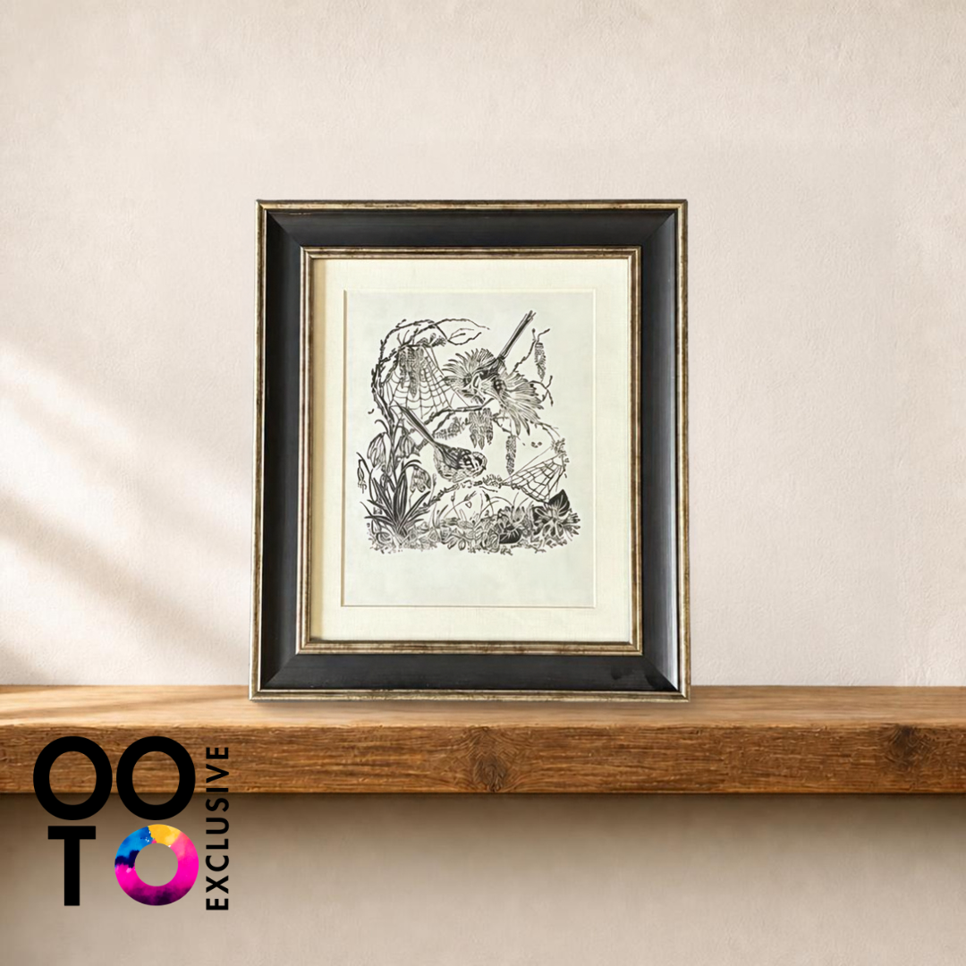 Springtime | Limited Edition Framed Lino Print