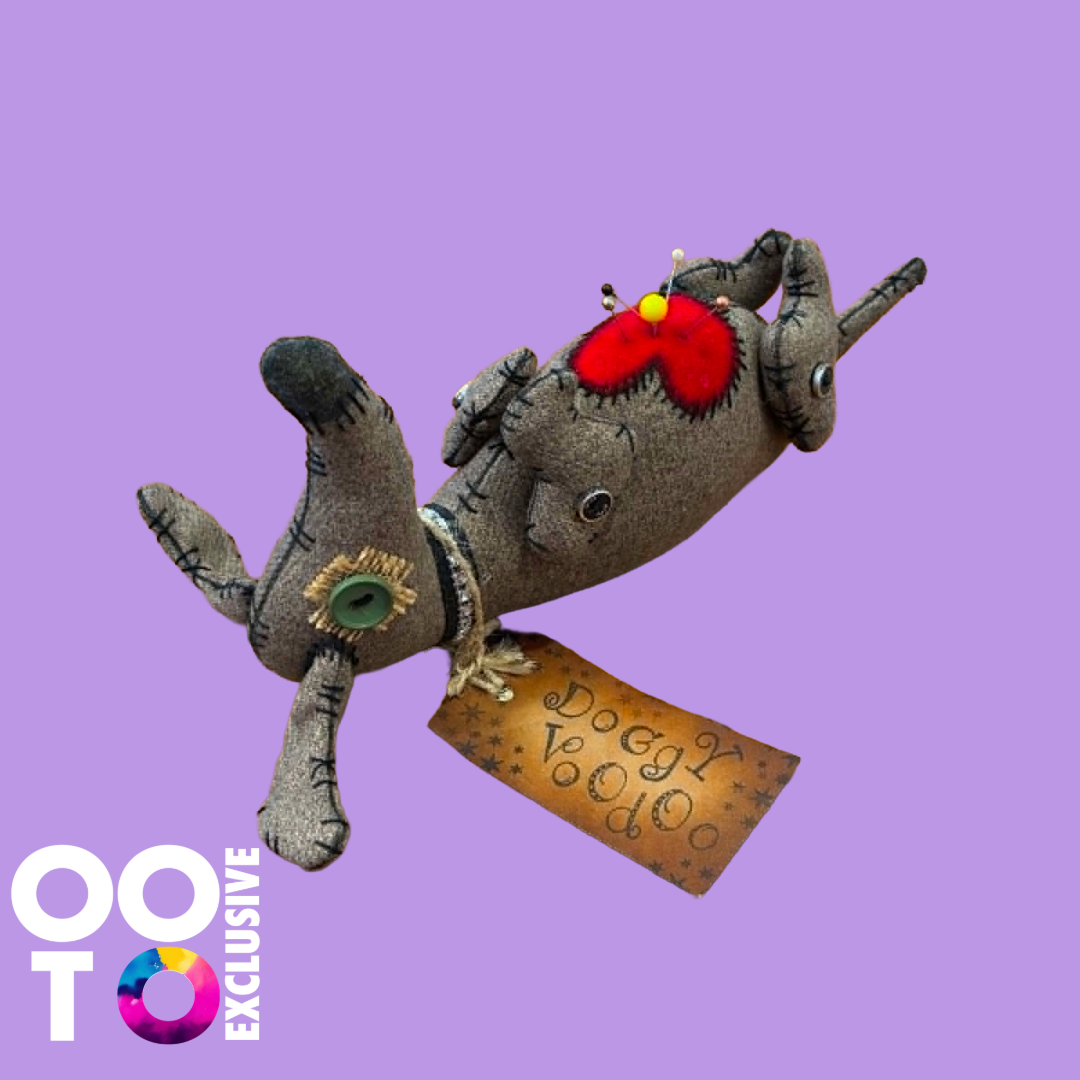 Doggy Voodoo | Hand Sewn Fabric Decoration| Various Colours