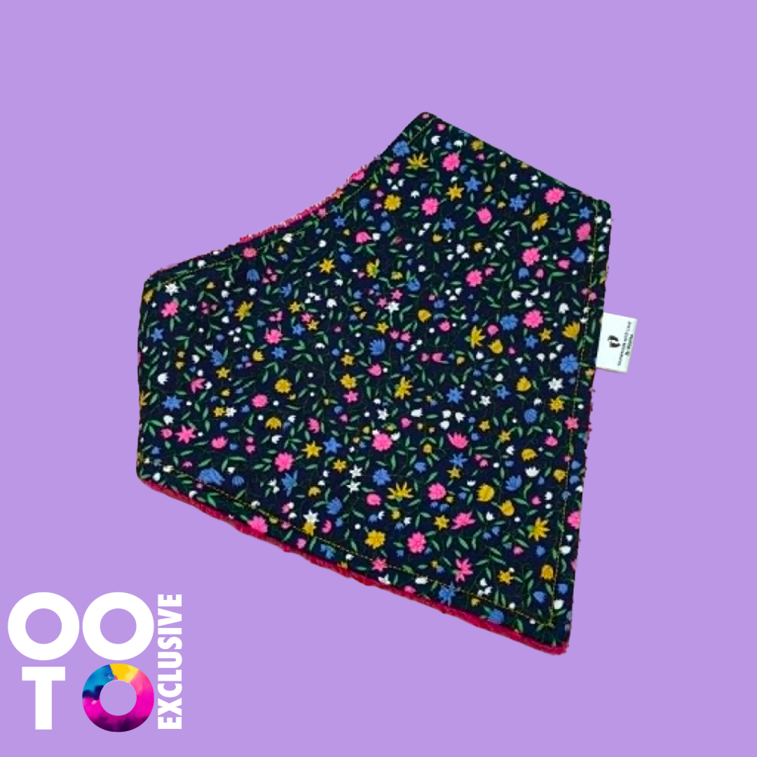 Handmade Baby Cotton Bib | 0-12mths | Various Designs