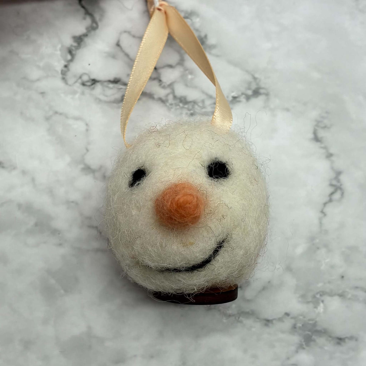 Handmade Christmas Hanging Decorations | Needle Felted