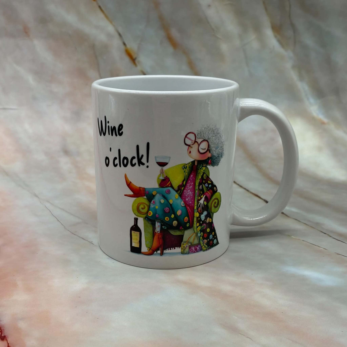 Wine O'Clock | Ceramic Mug