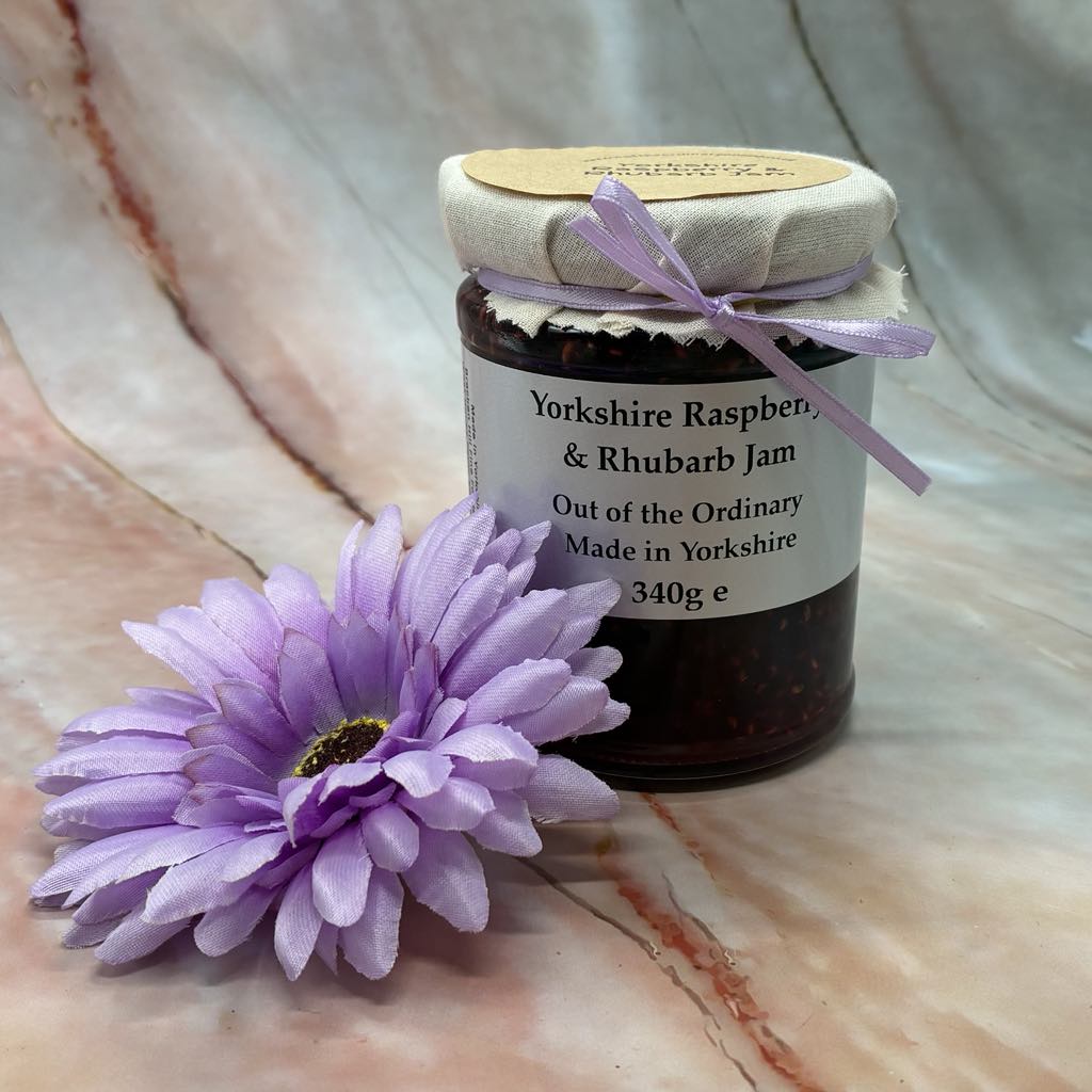 Yorkshire Raspberry & Rhubarb Jam