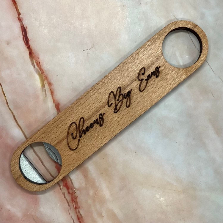 Handmade Bottle Opener | Laser Etched | Two Designs