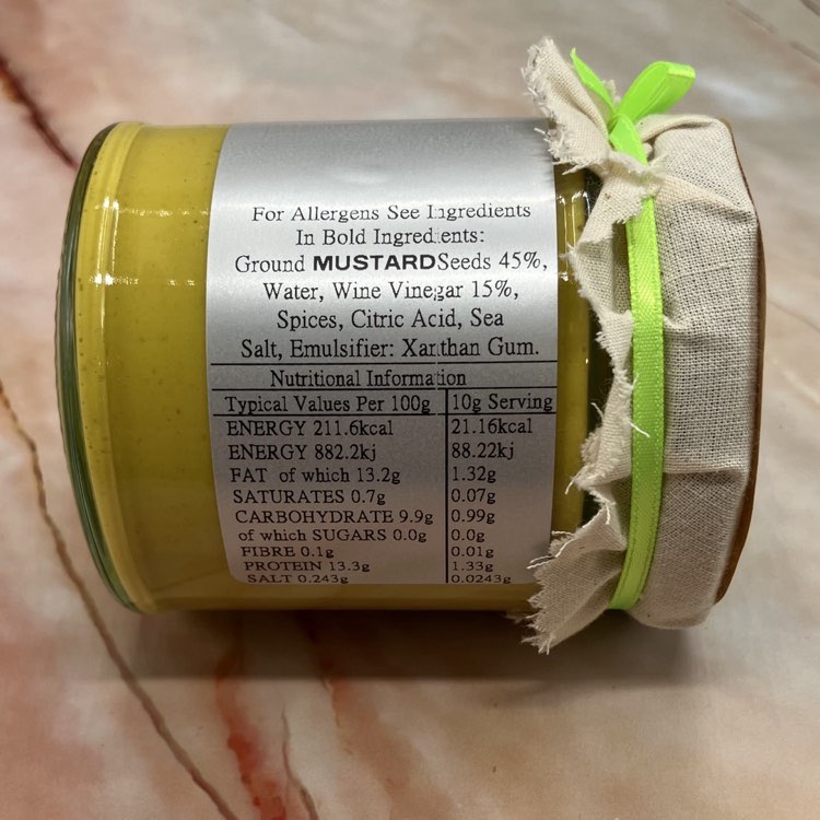 Award Winning Hot English Style Mustard