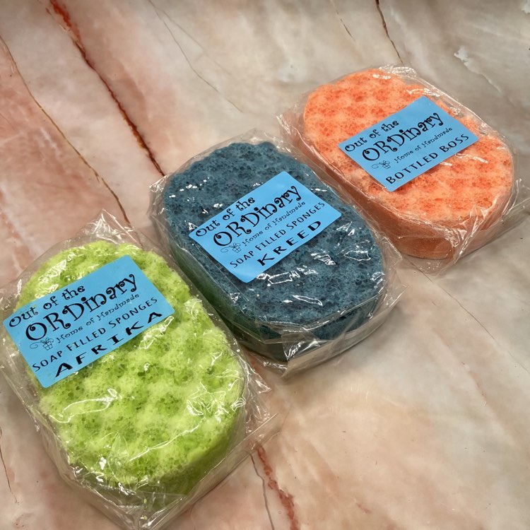 Men’s Soap Filled Sponges | Choose Your Fragrance!