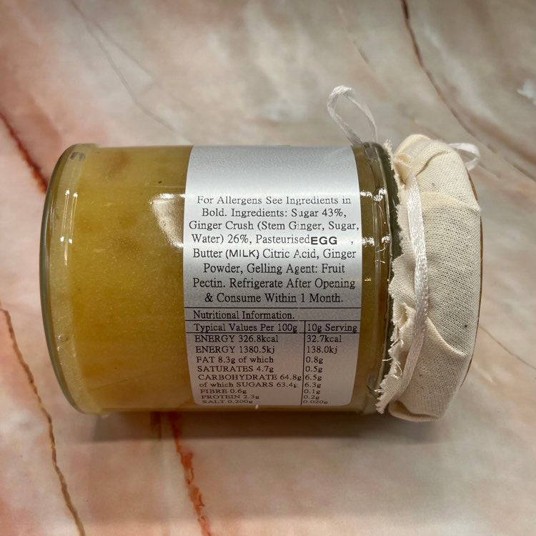 Award Winning Yorkshire Ginger Curd