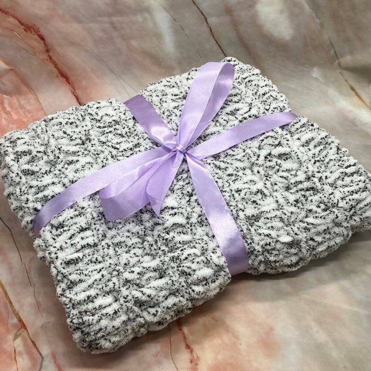 Hand Knitted Baby Blankets | Choose Your Colour!