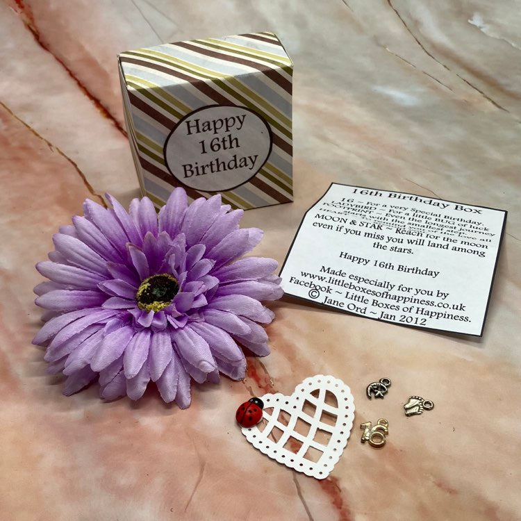 16th Birthday | Unique Gift Box