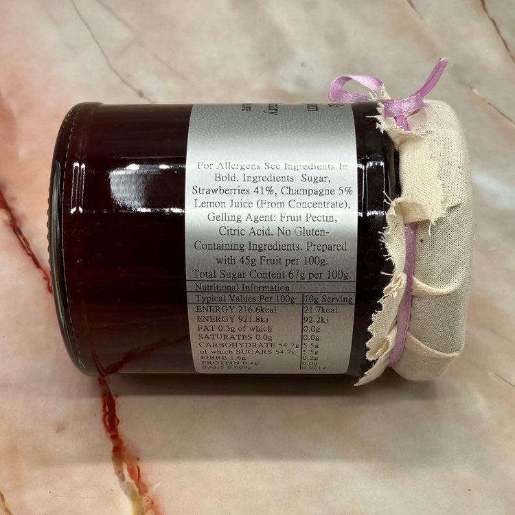 Yorkshire Strawberry & Champagne Jam