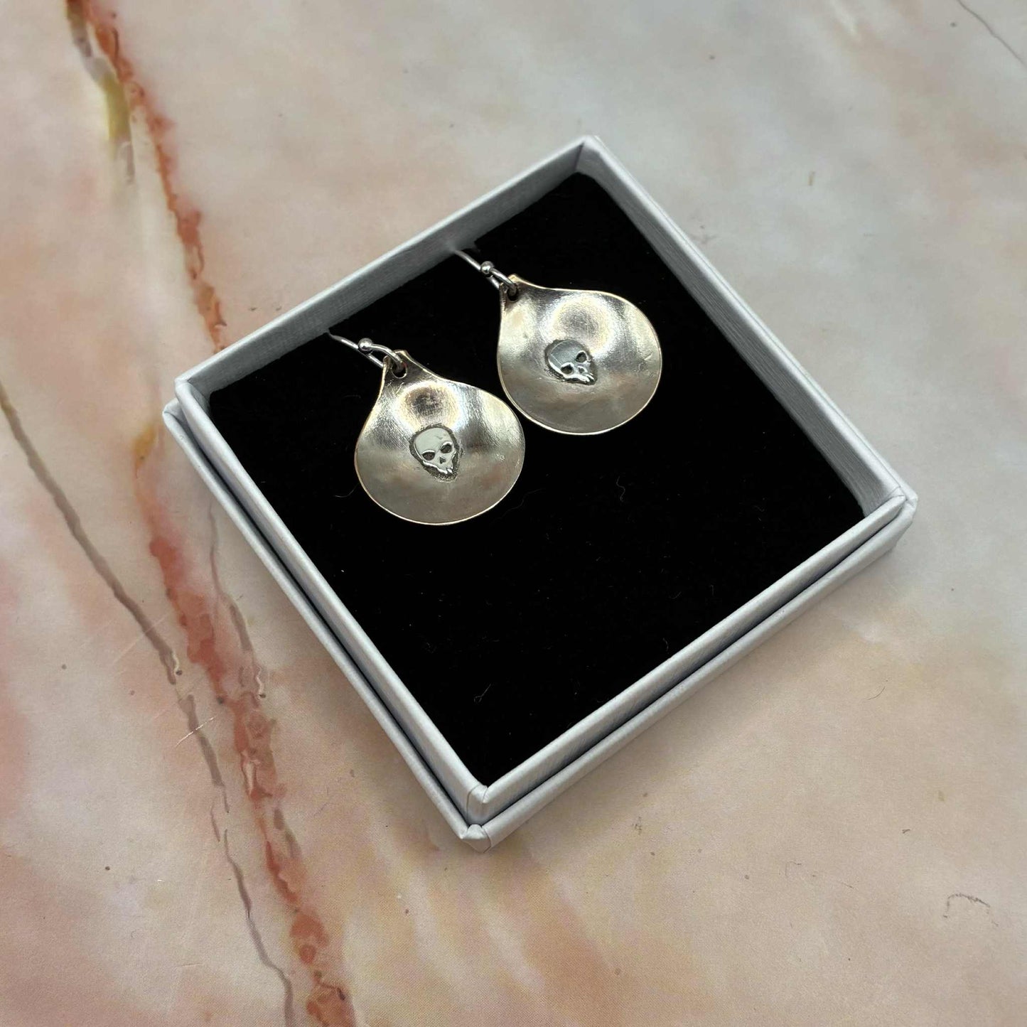 Vintage Fork and Spoon Earrings with Sterling Silver Hooks | Silver & Silver Plated