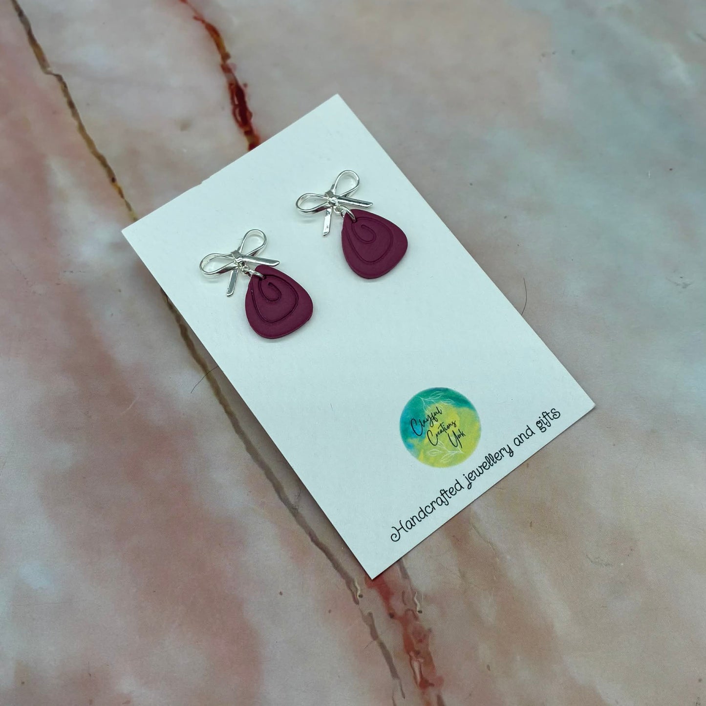 Handcrafted Drop Earrings | Hypoallergenic | Choose Your Colour!