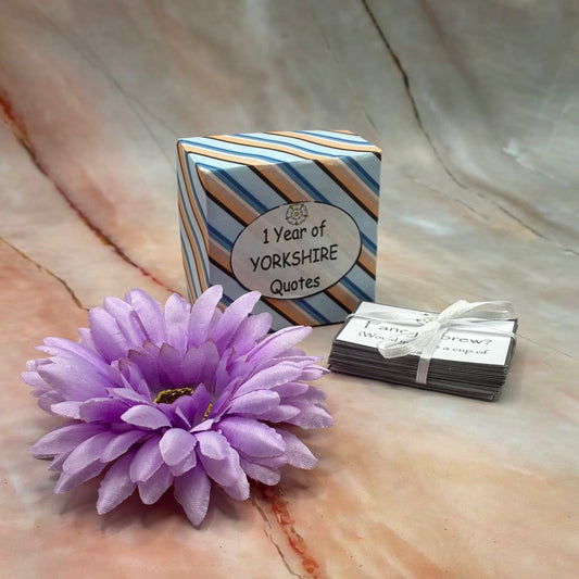 1 Year of Yorkshire Quotes | Unique Gift Box