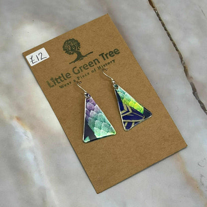 Upcycled Vintage Tin Jewellery | Earrings & Necklaces | Various Designs