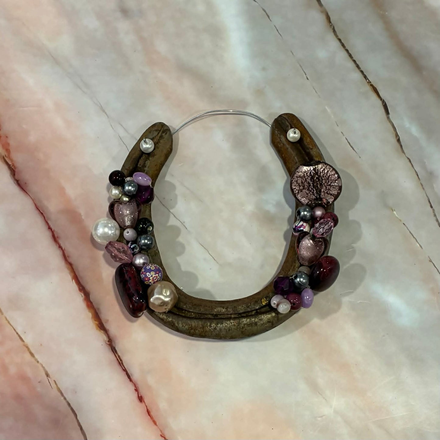Beaded Horseshoe Hangers | Various Designs