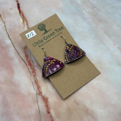 Upcycled Vintage Tin Jewellery | Earrings & Necklaces | Various Designs