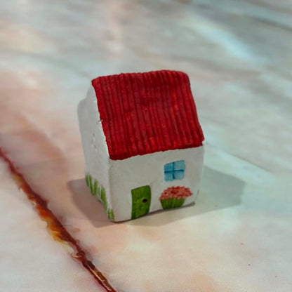 Miniature Ceramic Houses | Hand Painted | Various Styles
