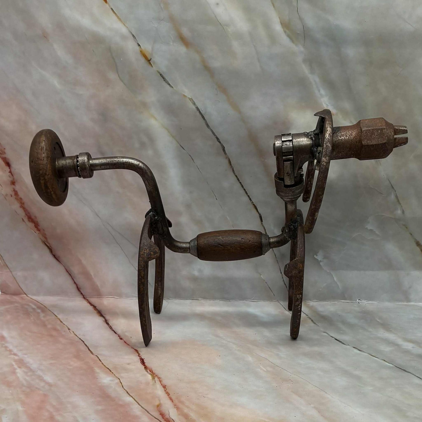 Horseshoe Dog | Recycled Metal Sculpture