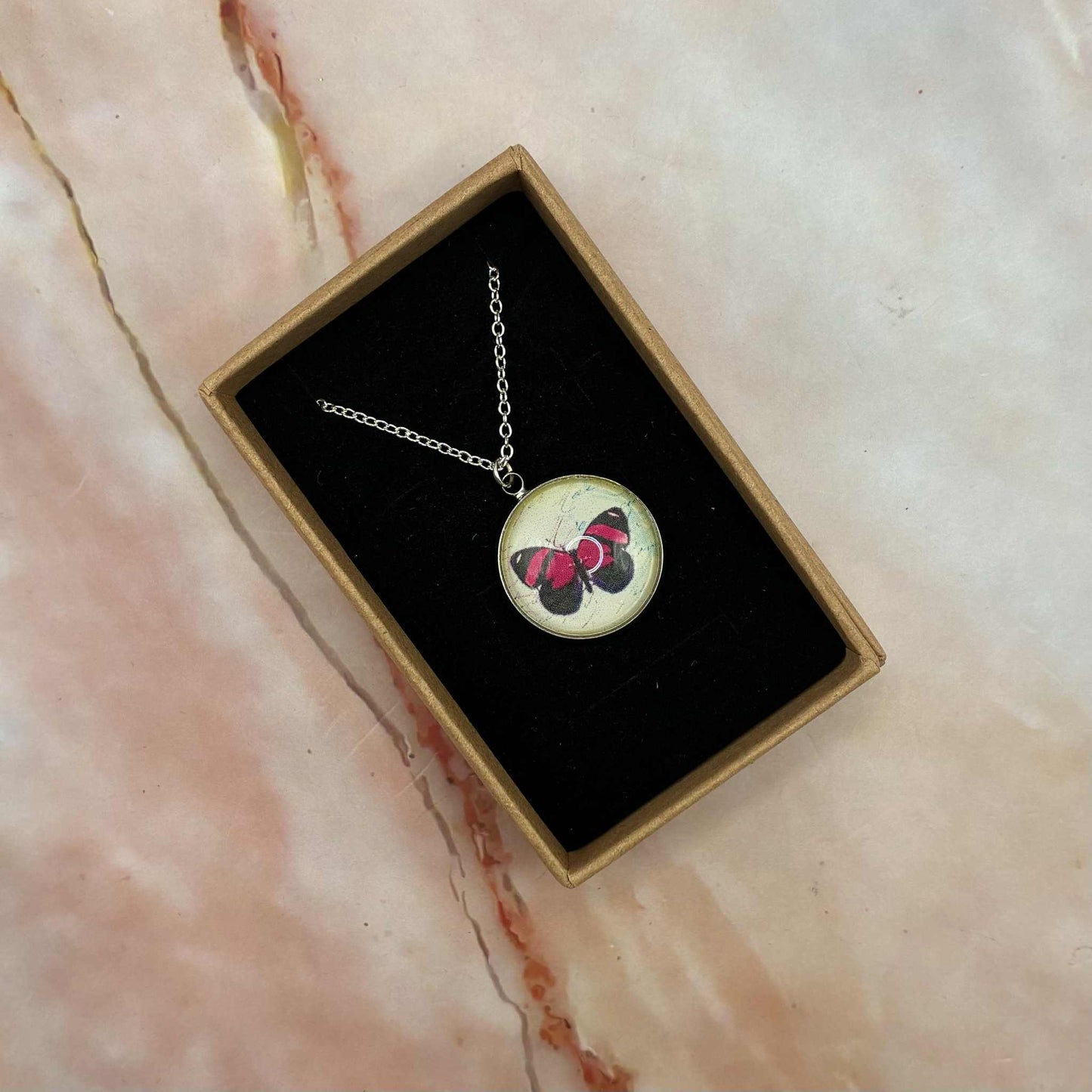 Pendant Necklaces | Glass Cabochon | Various Designs