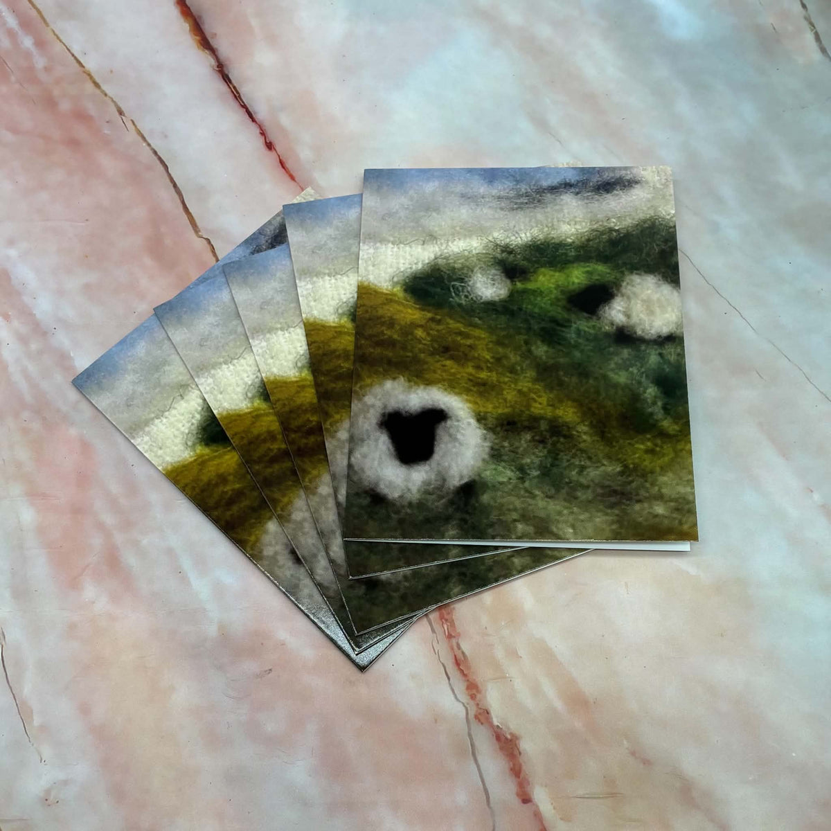 Multipack of Cards | Needle Felted Prints | Various Designs