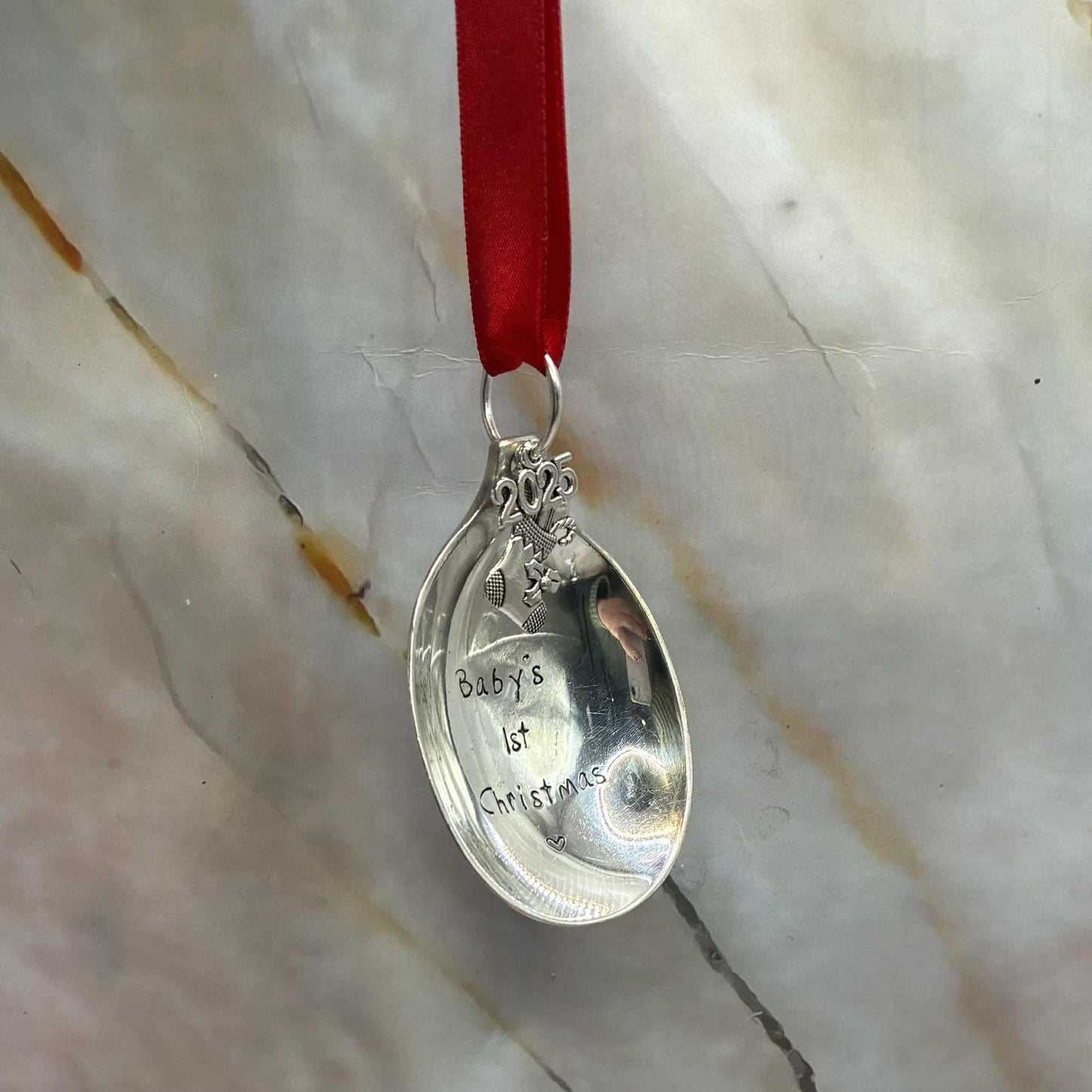 Baby's 1st Christmas Vintage Spoon Baubles | Various Designs