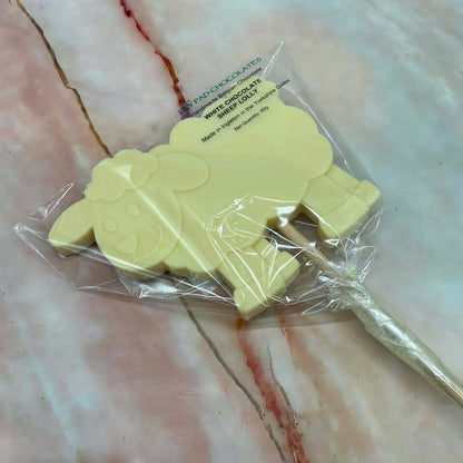 Belgian Chocolate Lollies | Milk or White Chocolate