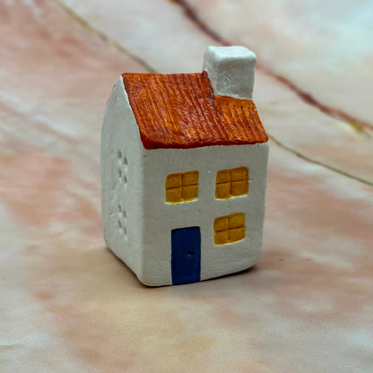 Miniature Ceramic Houses | Hand Painted | Various Styles