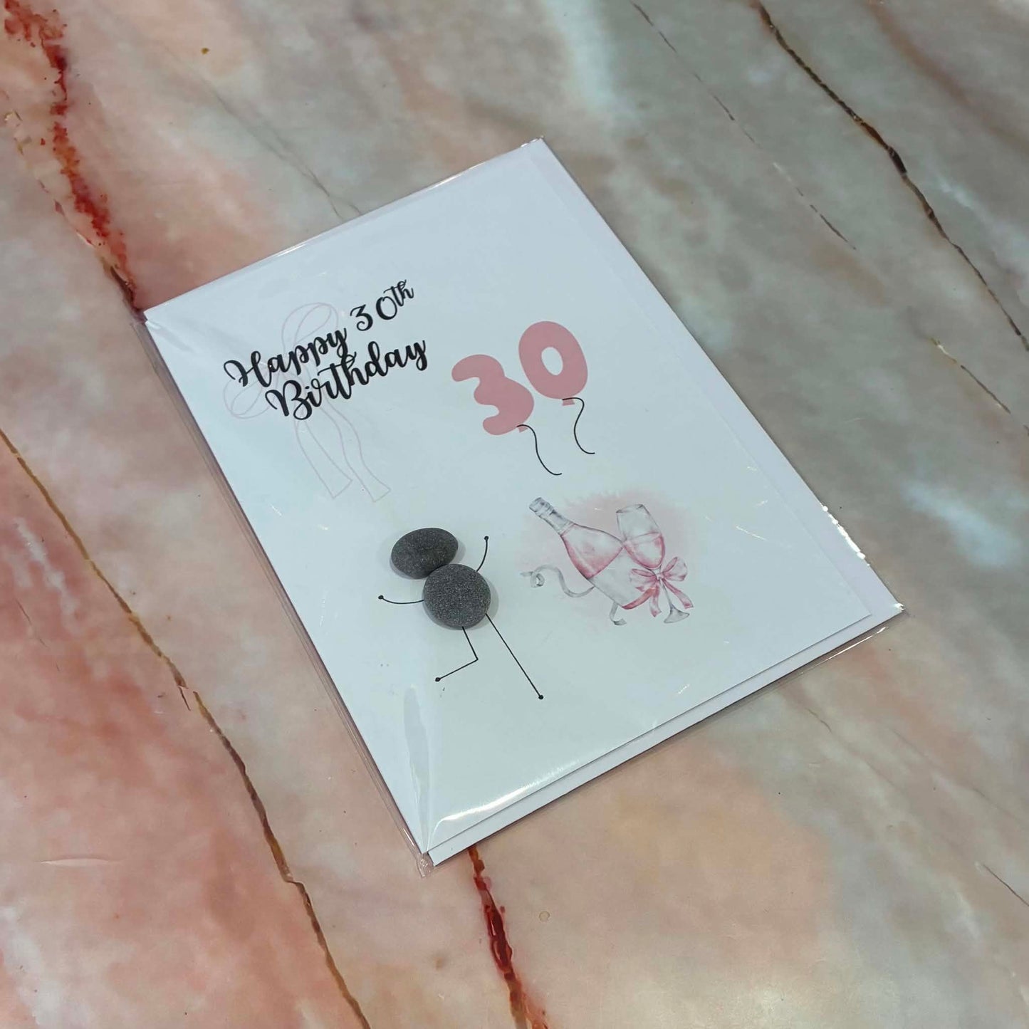 Pebble Art Age Cards | Choose Your Number!