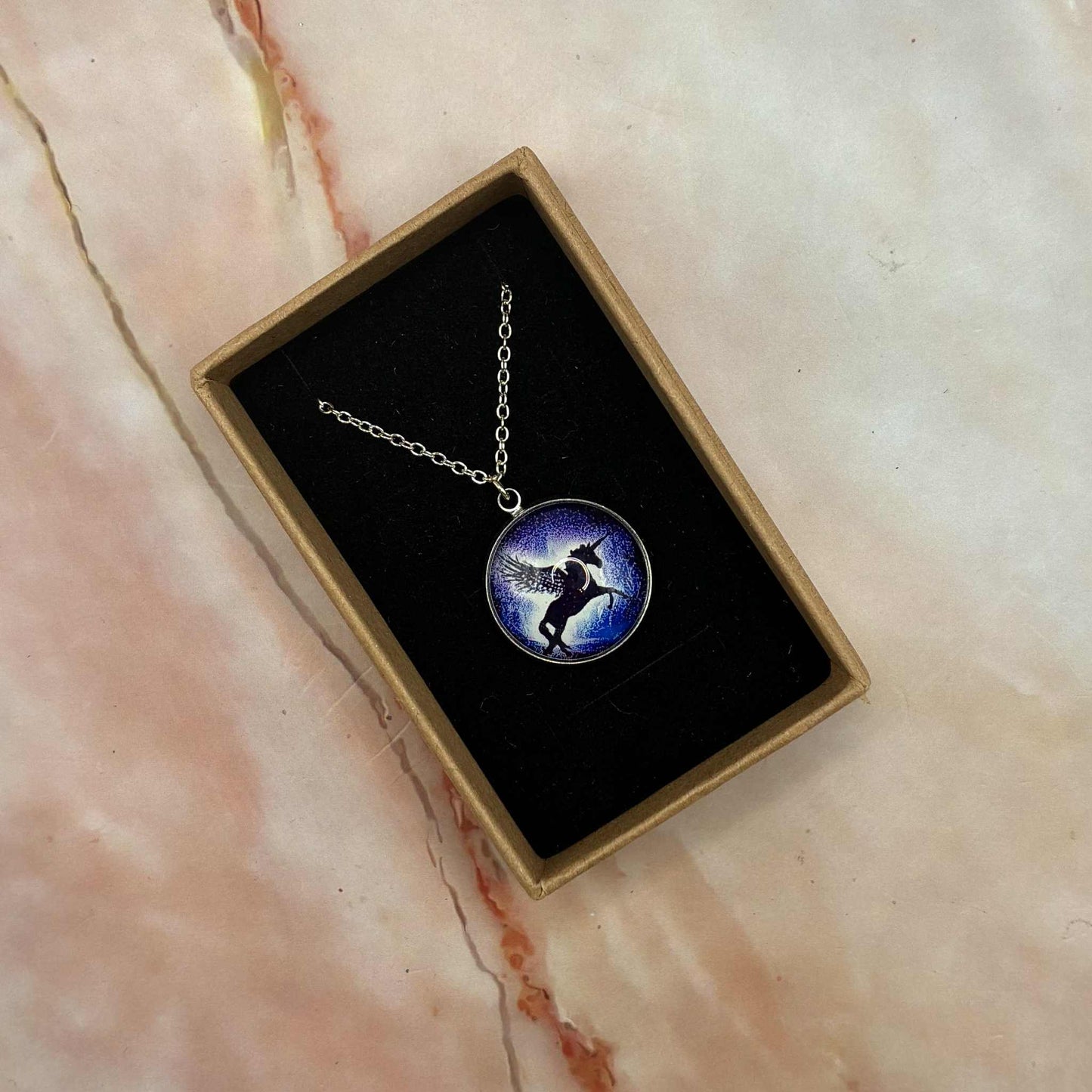 Pendant Necklaces | Glass Cabochon | Various Designs