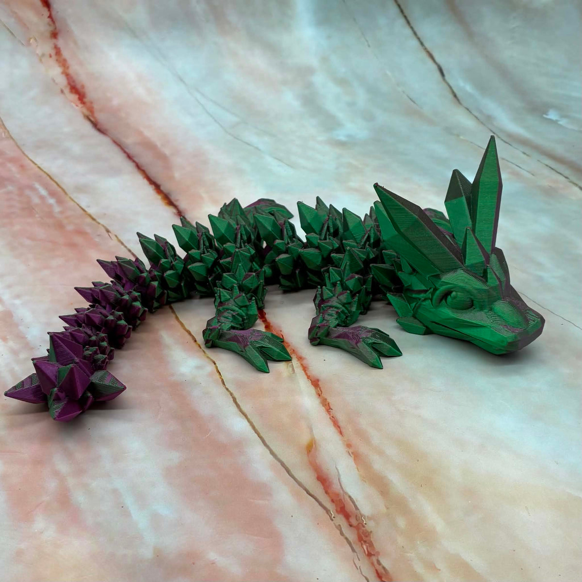 3D Printed Crystal Dragons & Eggs  | 2 Sizes | Various Colours