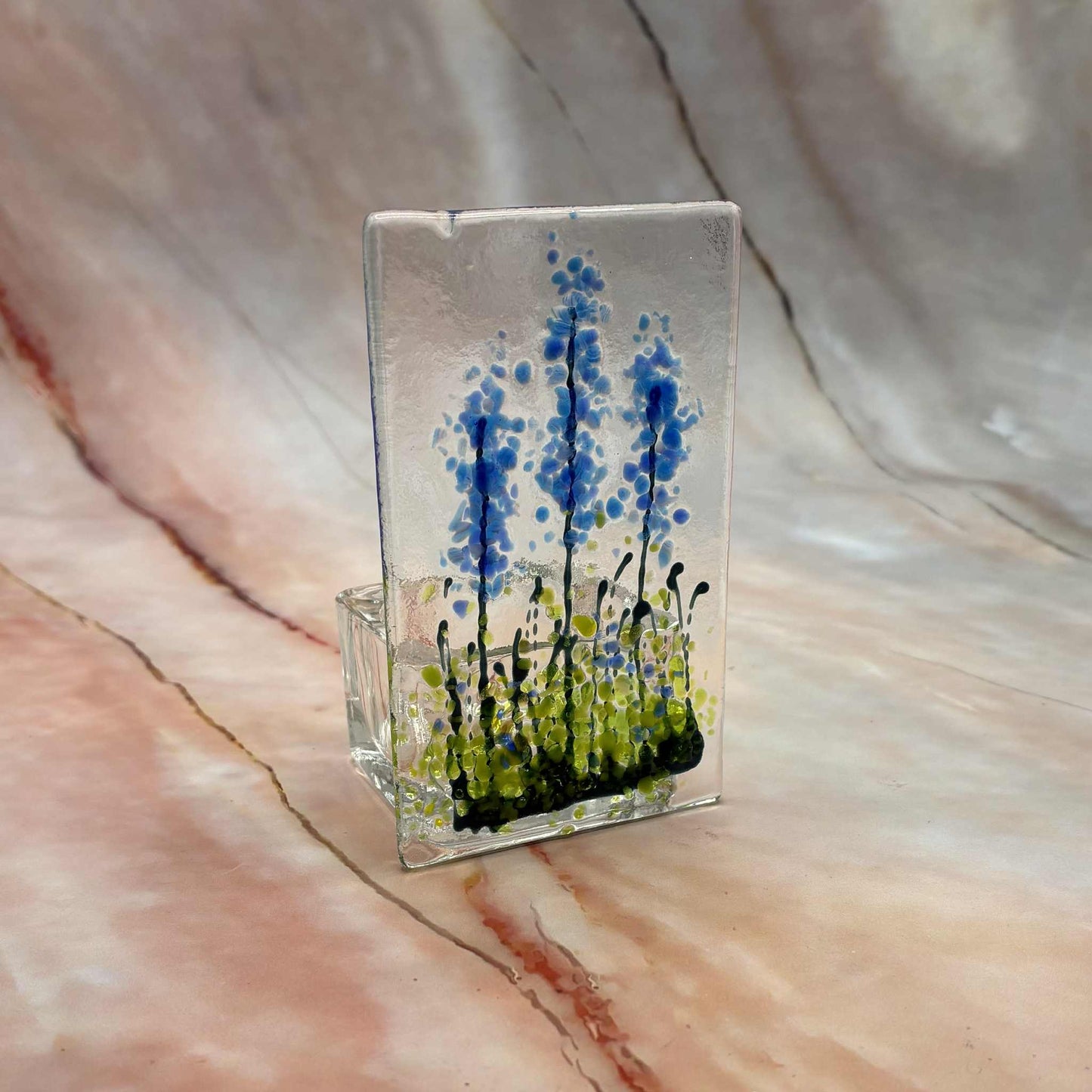 Flower Tealight Holders | Fused Glass | Various Designs