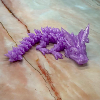 3D Printed Crystal Dragons & Eggs  | 2 Sizes | Various Colours