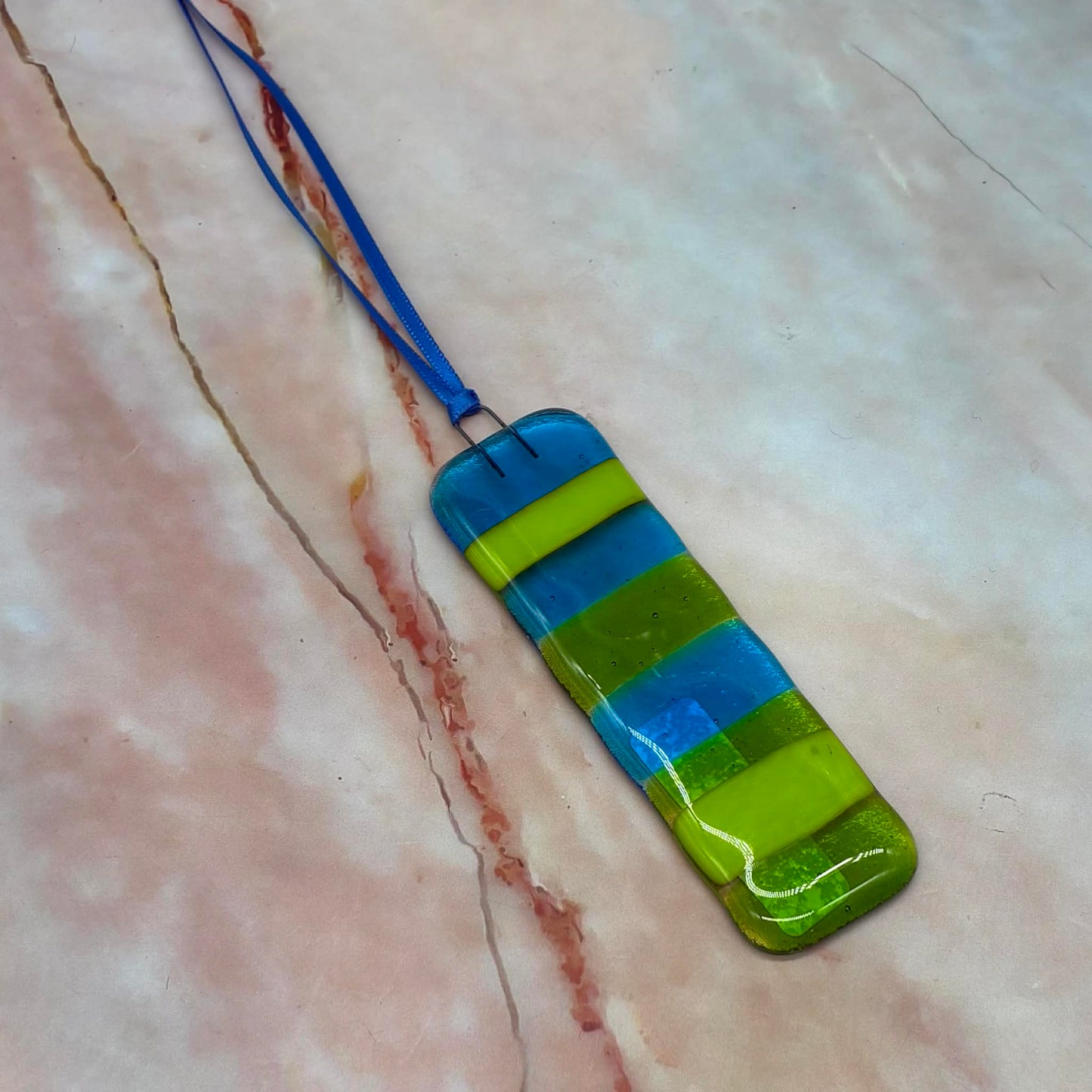 Multi Coloured Fused Glass Window Hangs | Choose Your Colour!