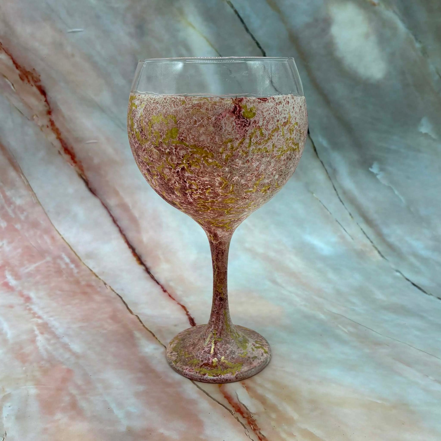 Hand Painted Gin Glasses | Various Colours
