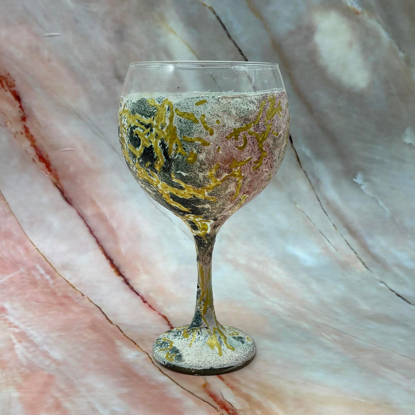 Hand Painted Gin Glasses | Various Colours